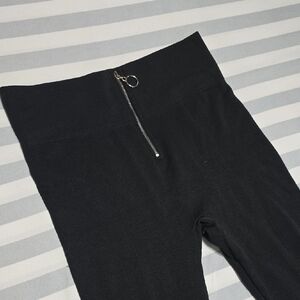 Ardene Black Zippered Leggings